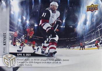 2020-21 Upper Deck Game Dated Moments #37 Phil Kessel Front