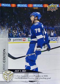 2020-21 Upper Deck Game Dated Moments #80 Ross Colton Front