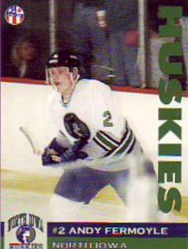 1995-96 North Iowa Huskies (USHL) #2 Andy Fermoyle Front