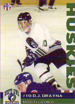 1995-96 North Iowa Huskies (USHL) #10 D.J. Drayna Front
