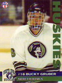 1995-96 North Iowa Huskies (USHL) #15 Patrick Gruber Front