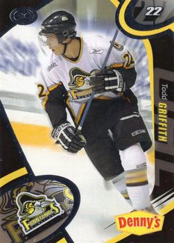 2004-05 Extreme Kingston Frontenacs (OHL) #9 Todd Griffith Front
