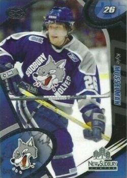 2004-05 Extreme Sudbury Wolves (OHL) #10 Kyle Musselman Front