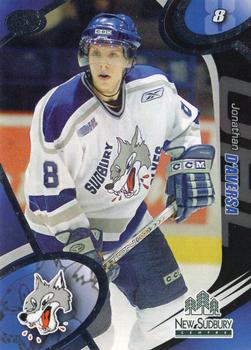 2004-05 Extreme Sudbury Wolves (OHL) #19 Jonathan D'Aversa Front