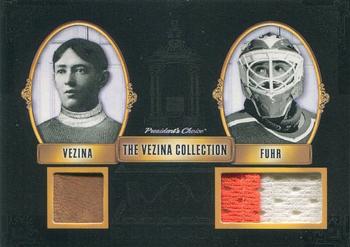 2020-21 President's Choice Vezina Collection - Vezina Trophy Winners #NNO Georges Vezina / Grant Fuhr Front