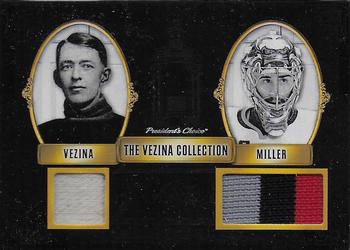 2020-21 President's Choice Vezina Collection - Vezina Trophy Winners #NNO Georges Vezina / Ryan Miller Front