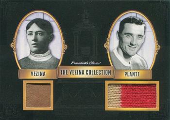 2020-21 President's Choice Vezina Collection - Vezina Trophy Winners #NNO Georges Vezina / Jacques Plante Front