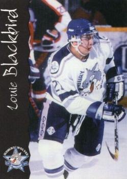 1996-97 Sudbury Wolves (OHL) 25th Anniversary #NNO Louie Blackbird Front