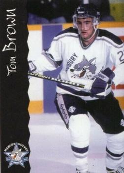 1996-97 Sudbury Wolves (OHL) 25th Anniversary #NNO Tom Brown Front