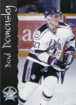 1996-97 Sudbury Wolves (OHL) 25th Anniversary #NNO Brad Domonsky Front