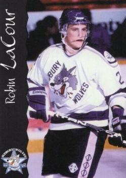 1996-97 Sudbury Wolves (OHL) 25th Anniversary #NNO Robin LaCour Front