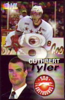 2007-08 Joey Calzone's Soo Greyhounds (OHL) #NNO Tyler Cuthbert Front