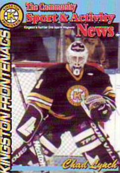 1998-99 The Community Sport & Activity News Kingston Frontenacs (OHL) #NNO Chad Lynch Front