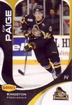 2007-08 Extreme Kingston Frontenacs (OHL) #12 Kyle Paige Front