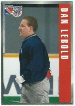 1999-00 Kinsmen Kinette Kitchener Rangers (OHL) #10 Dan Lebold Front