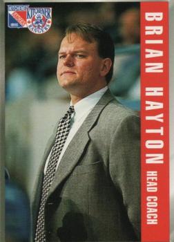 1998-99 Burger King Kitchener Rangers (OHL) #4 Brian Hayton Front