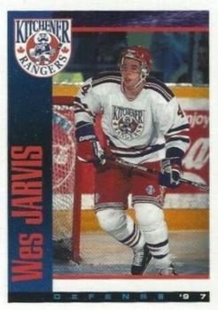 1996-97 Domino's Pizza Kitchener Rangers (OHL) #NNO Wes Jarvis Front