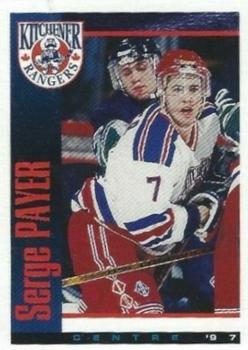 1996-97 Domino's Pizza Kitchener Rangers (OHL) #NNO Serge Payer Front