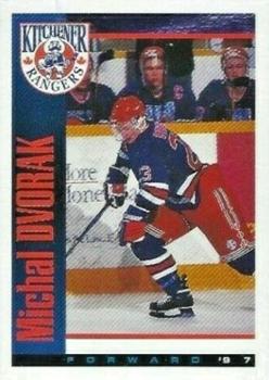 1996-97 Domino's Pizza Kitchener Rangers (OHL) #NNO Michal Dvorak Front