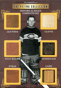 2020-21 President's Choice Vezina Collection - Historical Relics Complete Pads #NNO Georges Vezina Front