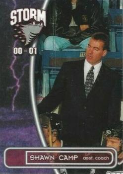 2000-01 M&T Printing Guelph Storm (OHL) #27 Shawn Camp Front