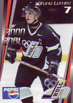 2000-01 Cartes, Timbres et Monnaies Sainte-Foy Hull Olympiques (QMJHL) #5 Bruno Lemire Front