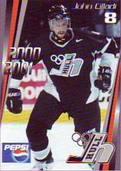 2000-01 Cartes, Timbres et Monnaies Sainte-Foy Hull Olympiques (QMJHL) #6 John Cilladi Front