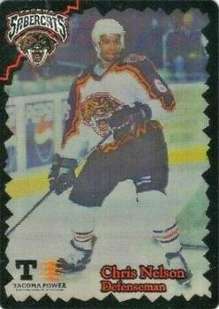 1998-99 Tacoma Sabercats (WCHL) #16 Chris Nelson Front