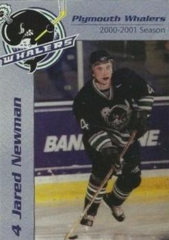 2000-01 Remerica Plymouth Whalers (OHL) #A-03 Jared Newman Front