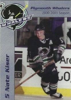 2000-01 Remerica Plymouth Whalers (OHL) #A-04 Nate Kiser Front