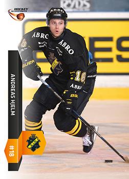 2015-16 Playercards HockeyAllsvenskan #HA-008 Andreas Hjelm Front