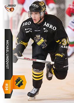 2015-16 Playercards HockeyAllsvenskan #HA-012 Michael Lindqvist Front