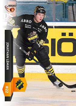 2015-16 Playercards HockeyAllsvenskan #HA-014 Jonathan Léman Front