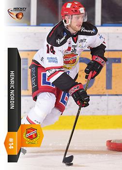 2015-16 Playercards HockeyAllsvenskan #HA-041 Henric Nordin Front