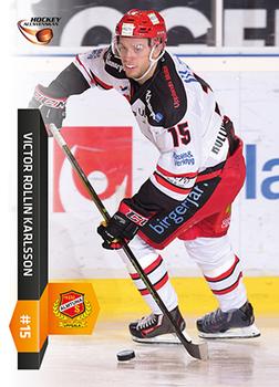 2015-16 Playercards HockeyAllsvenskan #HA-043 Victor-Rollin Carlsson Front