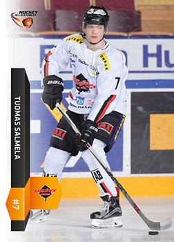 2015-16 Playercards HockeyAllsvenskan #HA-054 Tuomas Salmela Front