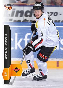 2015-16 Playercards HockeyAllsvenskan #HA-058 Michael Frycklund Front