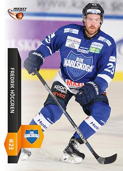 2015-16 Playercards HockeyAllsvenskan #HA-078 Fredrik Höggren Front