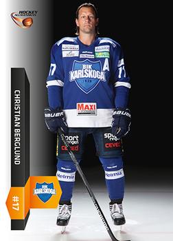 2015-16 Playercards HockeyAllsvenskan #HA-082 Christian Berglund Front