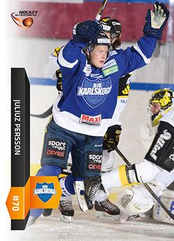 2015-16 Playercards HockeyAllsvenskan #HA-089 Juliuz Persson Front