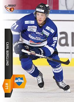 2015-16 Playercards HockeyAllsvenskan #HA-092 Carl Berglund Front