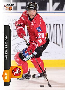 2015-16 Playercards HockeyAllsvenskan #HA-097 Marcus Eriksson Front