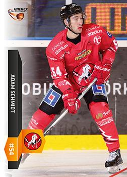 2015-16 Playercards HockeyAllsvenskan #HA-098 Adam Schmidt Front