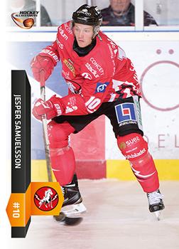 2015-16 Playercards HockeyAllsvenskan #HA-099 Jesper Samuelsson Front