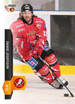 2015-16 Playercards HockeyAllsvenskan #HA-100 Daniel Josefsson Front