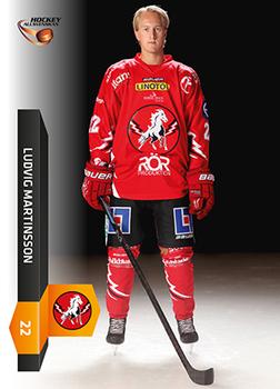 2015-16 Playercards HockeyAllsvenskan #HA-117 Ludvig Martinsson Front