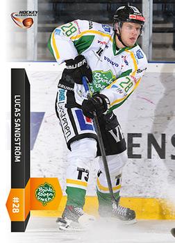 2015-16 Playercards HockeyAllsvenskan #HA-123 Lucas Sandström Front