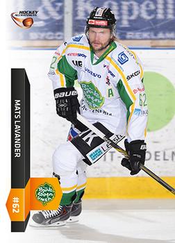 2015-16 Playercards HockeyAllsvenskan #HA-140 Mats Lavander Front