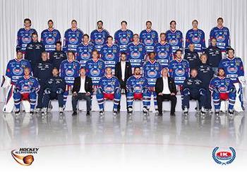 2015-16 Playercards HockeyAllsvenskan #HA-147 Teamfoto IK Oskarshamn Front