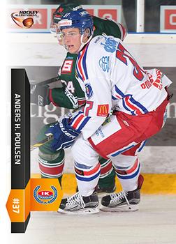 2015-16 Playercards HockeyAllsvenskan #HA-158 Anders H. Poulsen Front